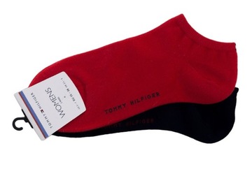 Y3180 Skarpetki SKARPETY Tommy Hilfiger UNISEX 2-PACK 35-38