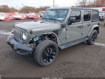 Jeep Wrangler IV 2022 Jeep Wrangler 4XE Unlimited Sahara 2022 2.0L 2.0 Hybryda 270KM, zdjęcie 1