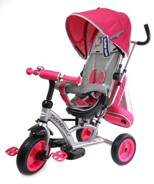 BabyMix Rowerek Wózek OBROTOWY Turbo Trike 360 VIP