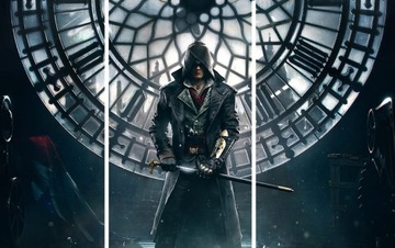 3x OBRAZ NA ŚCIANĘ ASSASSINS CREED TRYPTYK 20x30