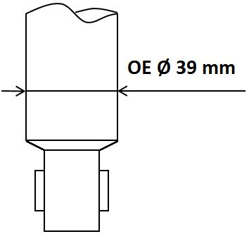 3438001 KYB TLUMIČ PEUGEOT 2008 13- ZADNÍ
