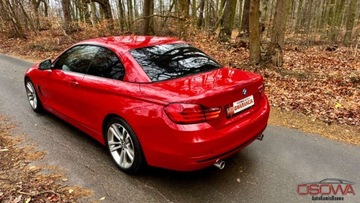 BMW Seria 4 F32-33-36 Cabrio 440i 326KM 2017 BMW Seria 4 440i Kabriolet head up 40 tys km jedyna w takim kolorze zamia, zdjęcie 11