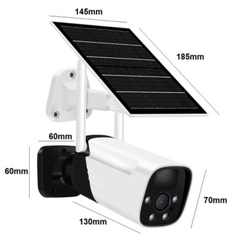 IP-КАМЕРА С СОЛНЕЧНОЙ СОЛНЕЧНОЙ БАТАРЕЕЙ, WIFI, FULL HD, USB, 3 Мпикс.