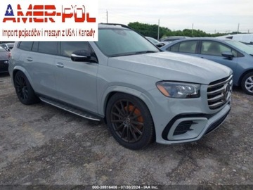 Mercedes GLS X167 2024 Mercedes-Benz GLS 2024 Mercedes-Benz GLS GLS 580 4MATIC SUV 4.0 Benzyna