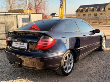Mercedes Klasa C W203 Coupe W203 1.8 (C 230 Kompressor) 192KM 2004 Mercedes-Benz Klasa C Compressor Zadbany Skory 1.8 Benzyna 192KM, zdjęcie 3