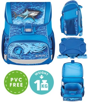ШКОЛЬНАЯ СУМКА HERLITZ SHARK ПЕРВОГО КЛАССА