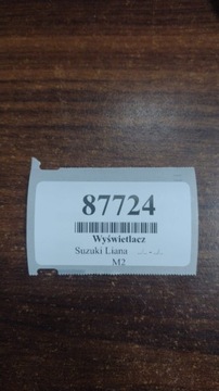 SUZUKI LIANA I DISPLEJ 3460059J30