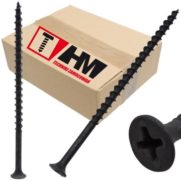 WKRĘTY czarne fosfatowane do drewna 4,2x70 - 10 kg