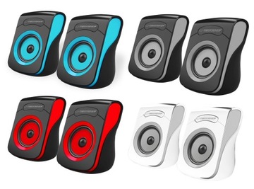 КОМПЬЮТЕРНЫЕ ДИНАМИКИ PC 2.0 USB 2x3W С РЕГУЛИРОВКОЙ