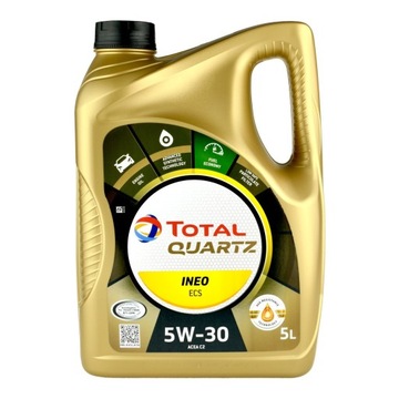 DOBRA CENA OLEJ TOTAL 5W-30 QUARTZ INEO ECS 5L