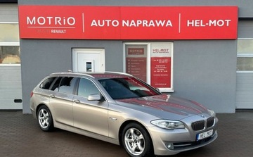 BMW Seria 5 F10-F11 Touring 525d 218KM 2012 BMW Seria 5 F11, M-Pakiet, 2012, Klima, Navi, Alu, Zarejestrowana w PL, VA, zdjęcie 9