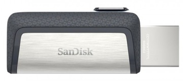 SanDisk Ultra Dual Drive, 256 ГБ, USB-накопитель типа C