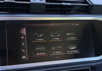 Audi Q3 II SUV 1.5 35 TFSI 150KM 2019 Audi Q3 35 TFSI 150KMSIDE-ASSISTnavi S-TRONIC bezwypadkowa GWARANCJA, zdjęcie 25