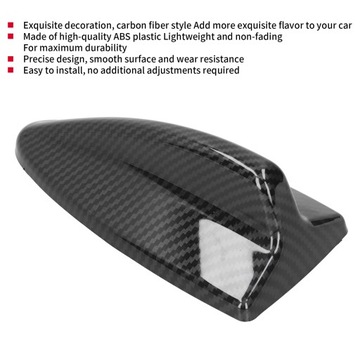 Крышка крыши из углеродного волокна в форме акульего плавника