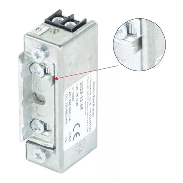 Электрозащелка R4 12 В переменного/постоянного тока с замком ELP
