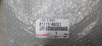 LEXUS RX II RX300 SVĚTLO PRAVÝ PŘEDNÍ HALOGEN 81211-48021 NOVÝ