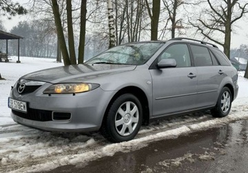 Mazda 6 I Kombi 2.0 MZR 147KM 2006 Mazda 6 Lift, nowy przeglad na rok 2.0 Benzyna 147KM