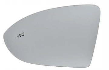 VOLKSWAGEN GOLF VII ВСТАВКА, СТЕКЛО С ПОДОГРЕВОМ, ЗЕРКАЛА, ЛЕВОЕ, ХРОМ (2012 - )