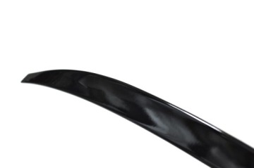 Audi A6 C6 4F спойлер из ABS, черный глянцевый