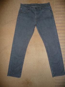 Spodnie dżinsy LEVIS 504 W32/L32=42,5/105cm jeansy