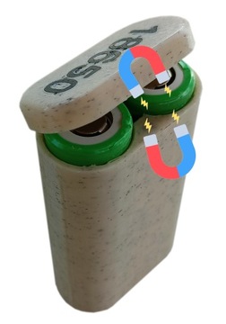 Etui / pojemnik na baterie / ogniwa 18650