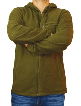 BLUZA POLAROWA Z KAPTUREM MĘSKA POLAR MIX KOLOR 3XL