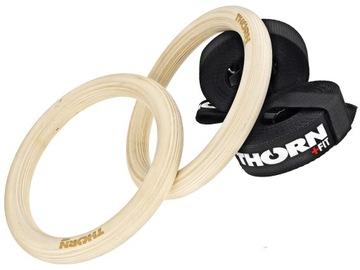 THORN FIT Набор деревянных колец с лентами 28