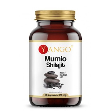 Mumio shilajit - 40% kwasów fulwowych mumio w kapsułkach na 3 miesiące