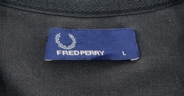 Fred Perry Czarna Bluza L