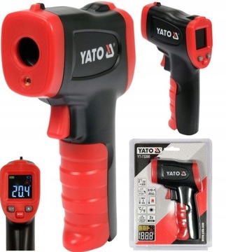 YATO TERMOMETR LASEROWY BEZDOTYKOWY PIROMETR -50C+600C