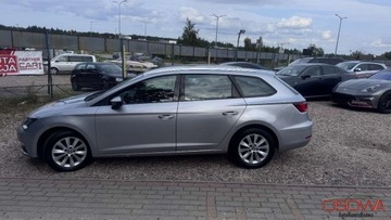 Seat Leon III ST Facelifting 1.6 TDI 115KM 2017 Seat Leon 1.6 tdi radar Navi kamera ledy full serwis 1 wl jak nowy 1.rok g, zdjęcie 5