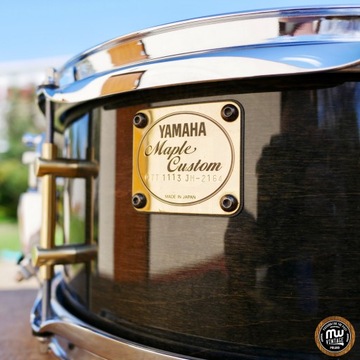 Уникальные латунные ушки Yamaha Maple Custom размером 13 x 6 дюймов