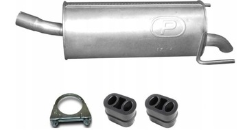 Tłumik końcowy Opel Astra H poj.1,4+1,6 04-10r.+zestaw