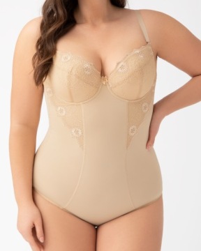 Комфортное БОДИ ДЛЯ ПОХУДЕНИЯ БЕЖЕВОЕ