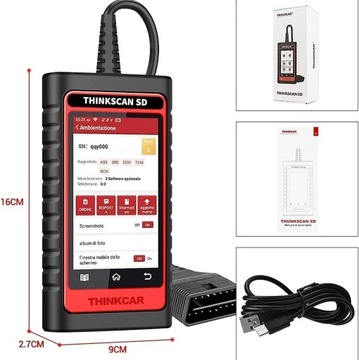 THINKSCAN SD2 THINKCAR Считыватель кодов ABS SRS
