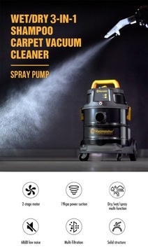 МОЩНЫЙ ПЫЛЕСОС ДЛЯ ПРАЧЕЧНОЙ УДАЛЕТ ПЯТНА VacMaster