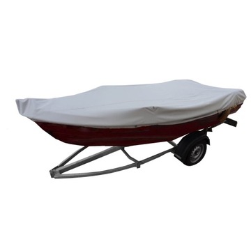 Pokrowiec plandeka na łódź wędkarską 110g 360-390