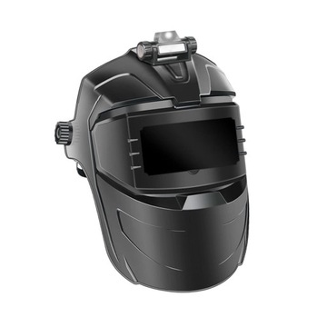 Сварочная маска Капюшон Глаза Защита лица Черный цвет с отражателем