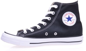 Converse buty trampki wysokie czarne Hi All Star M9160 35