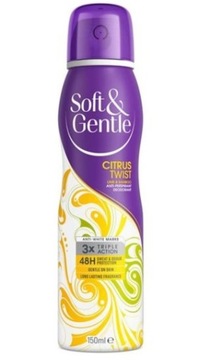 Soft & Gentle Citrus Twist 48H a/persp 150ml