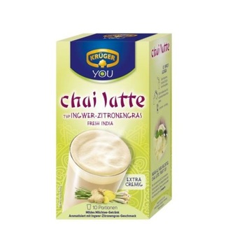 Chai Latte imbir-trawa cytrynowa Krüger 250g DE