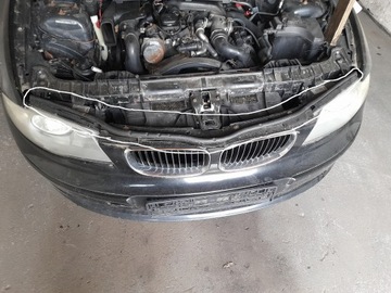 БМВ Е87 04-07 уплотнитель капота бампера
