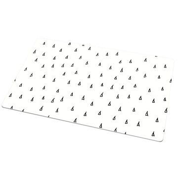 Do pracy trwała podkładka z winylu Rysowane krople