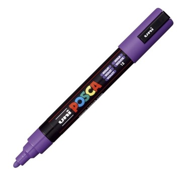 Marker Uni Posca PC-5M z farbą plakatową-FIOLETOWY
