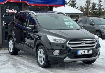 Ford Kuga II SUV Facelifting 2.0 TDCi 150KM 2019 Ford Kuga 2.0TDCI 150KM Xenon Led Klima Navi Pol Skora Parkasist PO OPLATA, zdjęcie 3