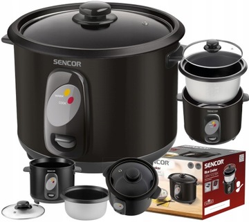 OUTLET Ryżowar Parowar Garnek do ryżu warzyw Sencor 1l dobry stan