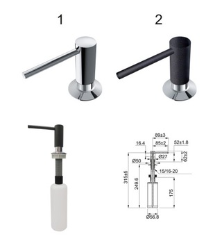 FRANKE SIRIUS SID 611-62 раковина + смеситель + диспенсер