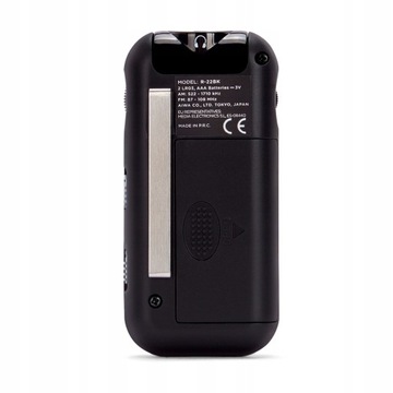 AIWA R-22BK МАЛЕНЬКИЙ ПОРТАТИВНЫЙ КАРМАННЫЙ FM-РАДИО