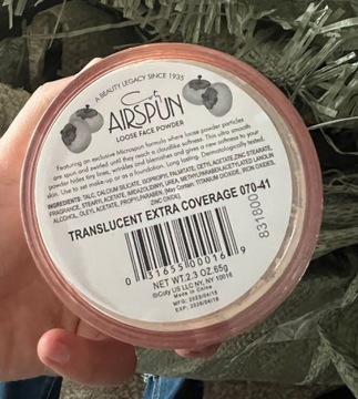 Airspun Полупрозрачная рассыпчатая пудра 070-24 65 г