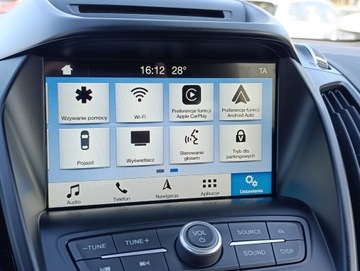 Ford Kuga II SUV Facelifting 2.0 TDCi 180KM 2017 FORD KUGA II 2.0 TDCi 180KM, Automat, Bezwypadkowy, 4x4, St-Line, Gwarancja, zdjęcie 12